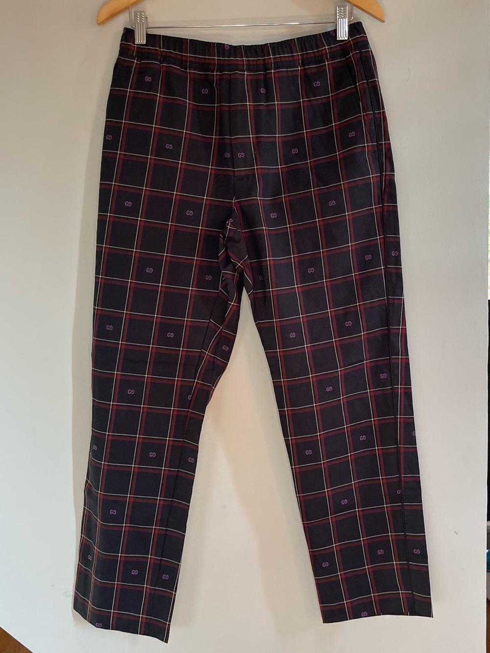 Authentic Gucci Plaid Pants